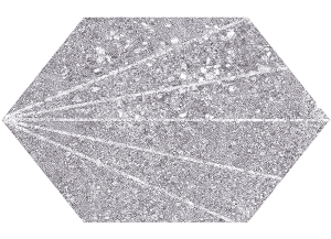 کاشی شش ضلعیgeo decore gray (2)