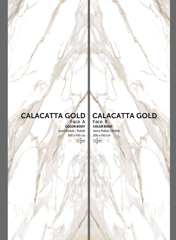 اسلب پرسلانی زیگما مدل CALACATTA GOLD